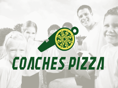 Coaches Pizza Logo Redesign