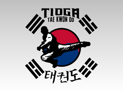 Tioga Tae Kwon Do logo do kwon logo redesign tae tioga