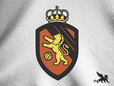 Real Zaragoza Crest Redesign design football lion logo powerpoint soccer spanish sports