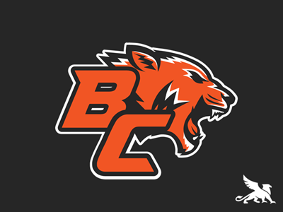 BC Lions Logo Redesign bc cfl design lions logo powerpoint redesign sports vector
