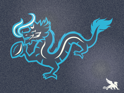 Dalian Dragon Kings Logo Refresh cafl dalian design dragon football kings logo powerpoint refresh