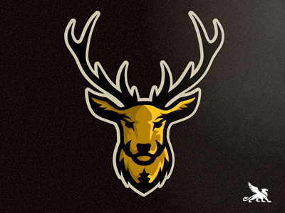 Stag Logo branding buck deer design logo powerpoint request sports stag