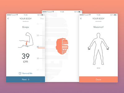 Health iOS mobile app