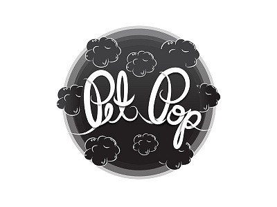 Pet Pop Logo 2d app design flat icon illustration ios logo ui ux vector web