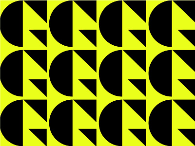 The Graphic g neon pattern