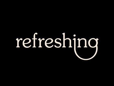 Refreshing Logotype branding identity logotype