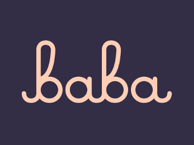 baba - logotype logo logomark logotype