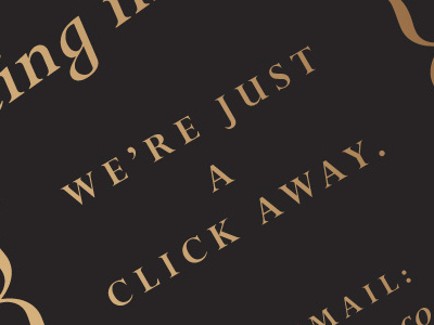 We're just a click away print