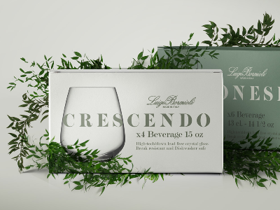 Luigi Bormioli - Crescendo & Veronese packaging