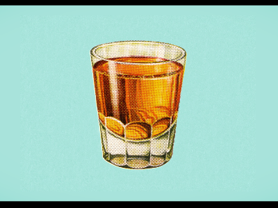 Refreshments animation illustration