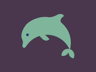 Dolphin. illustration