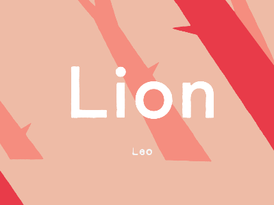 Lion / Leo II animation illustration