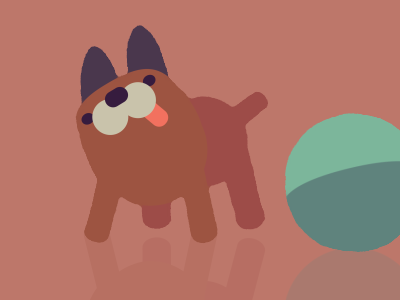 Dog / Canis animation illustration