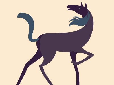 Horse / Equus illustration