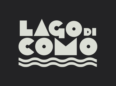 Lago di Como identity logo logomark logotype