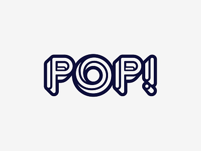 Pop identity logo