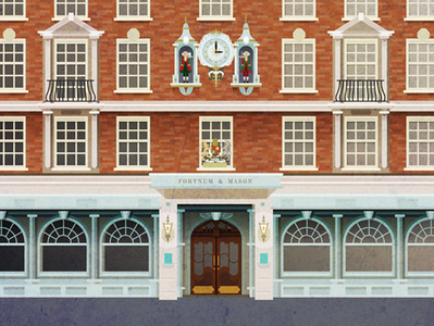 Fortnum & Mason illustration