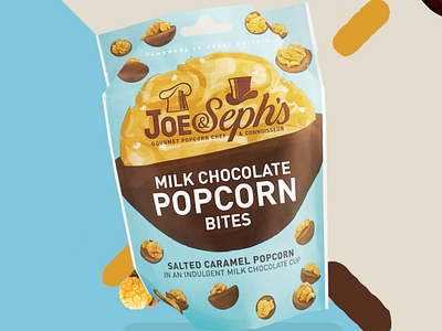 Popcorn Bites animation art direction illustration