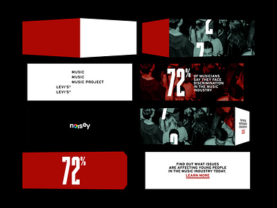 72% Musicians animation art direction branding