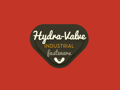 Hydra Valve Industrial Fasteners branding identity