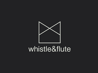 Whistle & Flute - Logomark branding identity illustration logo logomark logotype