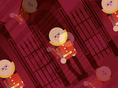 Queen's Guards, LDN [ Jan 2020 ] animation art direction illustration