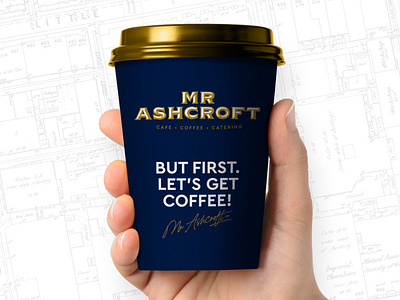 Mr Ashcroft - Coffee Cup Design 2 brand cafe coffee coffee cup