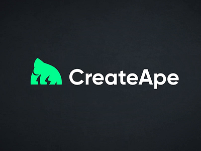 CreateApe Animated Logo animation branding logo