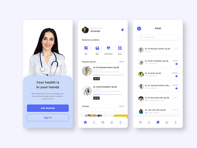 NutriCare - Health Care Mobile App