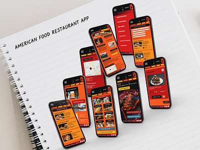 American Food Restaurant APP