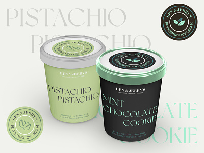 Ice cream, Packaging design