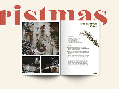 Christmas Cocktail Editorial Piece