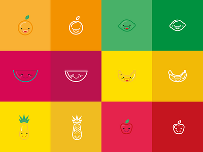 Icons - Fruits design fruit fruits icon illustration vector