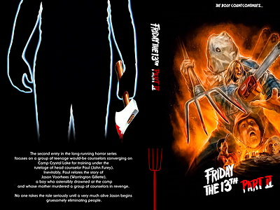 Friday the 13th Part 2 DVD cover