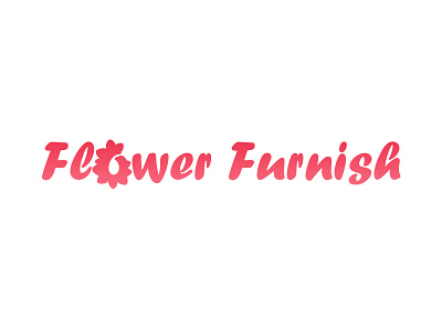 Flower Furnish Logo design illustrator logo logo design