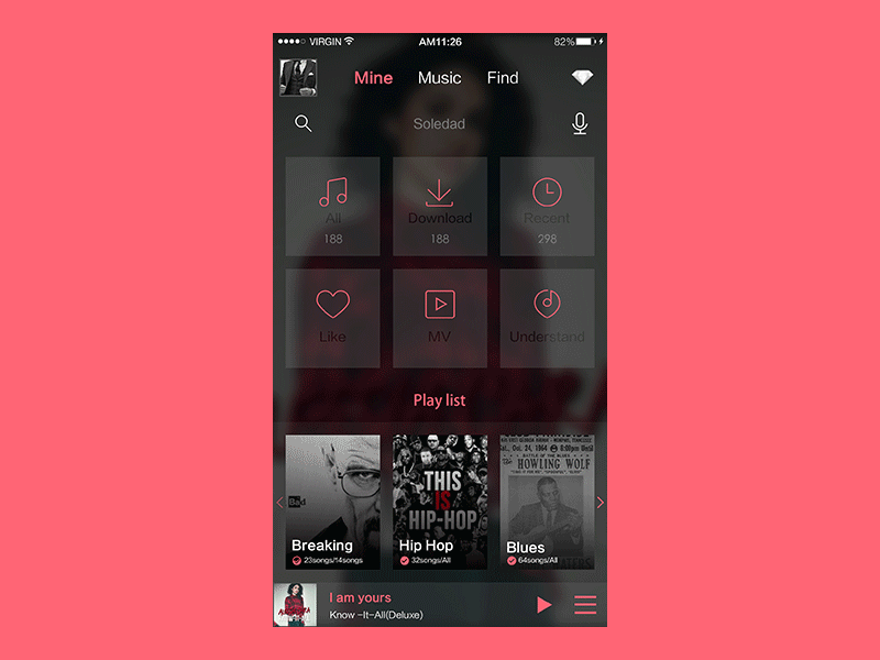 QQ Music Redesign