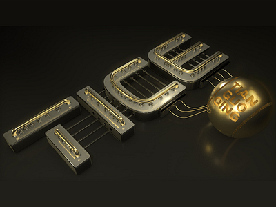 C4D for TICE c4d、black、god、visual、ui