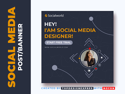 Social media posts or instagram feed template | Graphic Clab