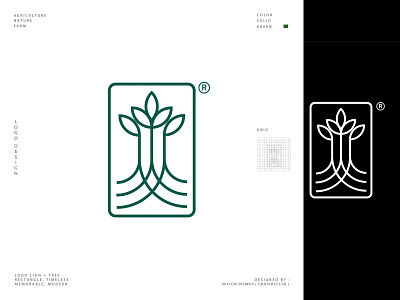 Modern Tree Logo Design | GraphicClab