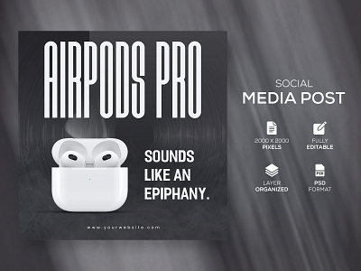 Earphone Social Media Banner Design 👨‍🎤❤️‍🔥