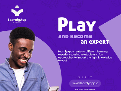 Launch Flyer for LearnlyApp