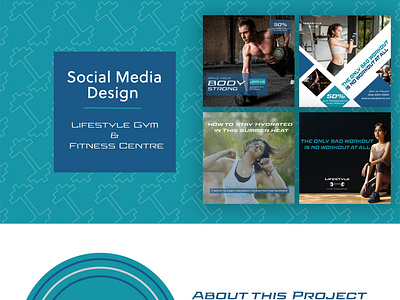 Social Media Design- Lifestyle Gym & Fitness Centre