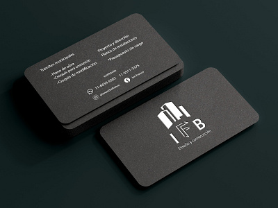 Spanish business card