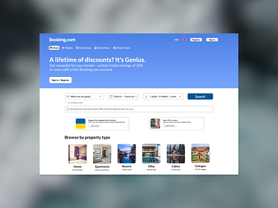 Booking.com Concept