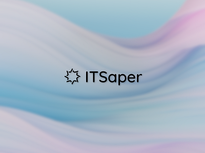 Logo ITSaper 2d branding flat graphic design logo logotyp polska sygnet tagline