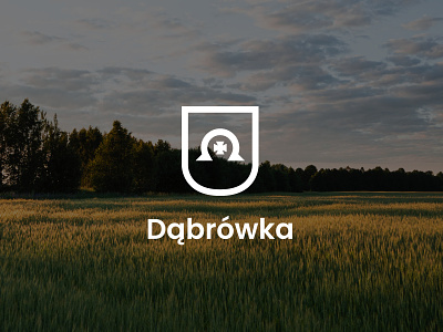 Logo based on the coat of arms for the municipality of Dąbrówka.