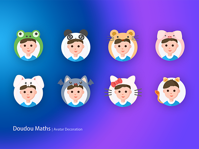 Avatar Decoration animal avatar avatar icons avatars bat decoration fox frog kid kitty mouse panda pig rabbit