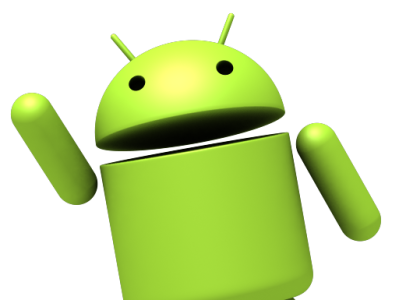Android the future of the world in one image computer motion graphics vector