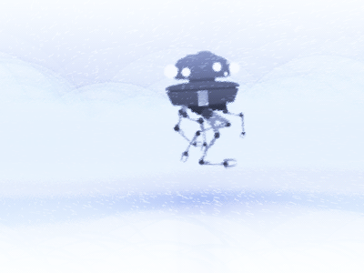 8 Days 2d ae after effects animation hoth probe droid robot snow star wars