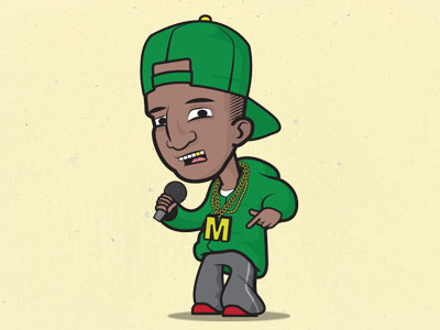 Music Mania Character Design - Rapper